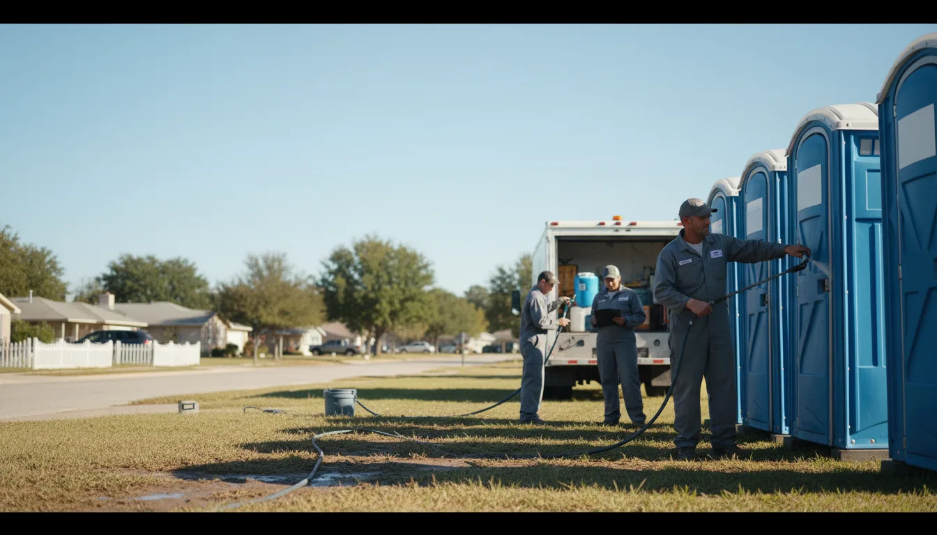 Long-Term Portable Toilet Rental in Pomona, KS near me